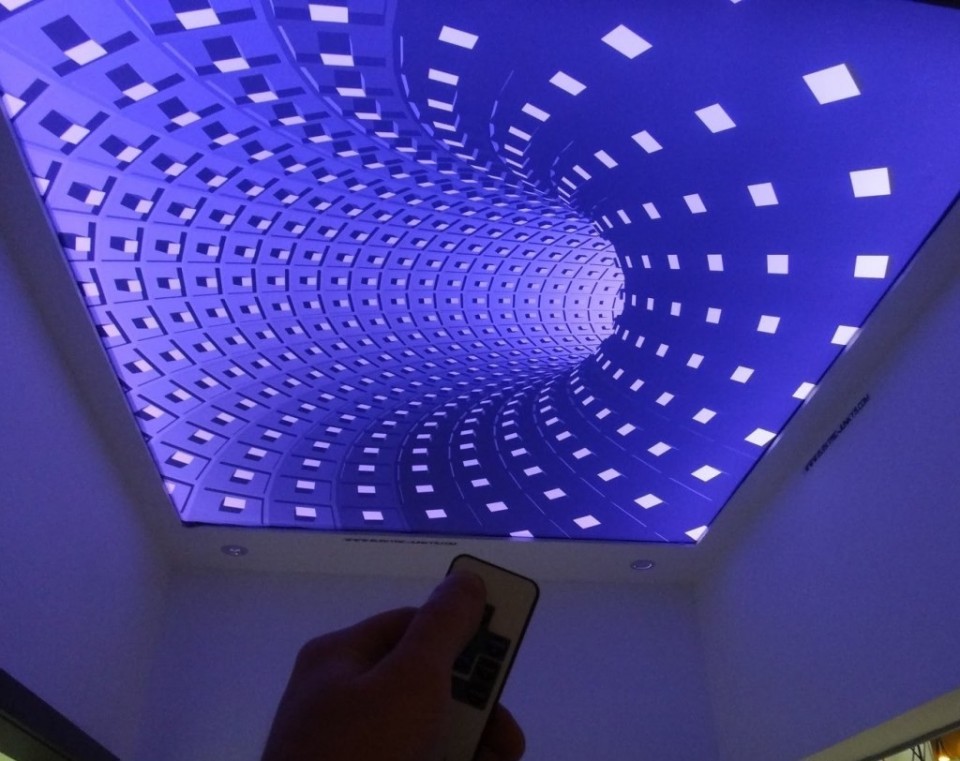 Заказать 3d натяжные потолки в г. Обозерский
